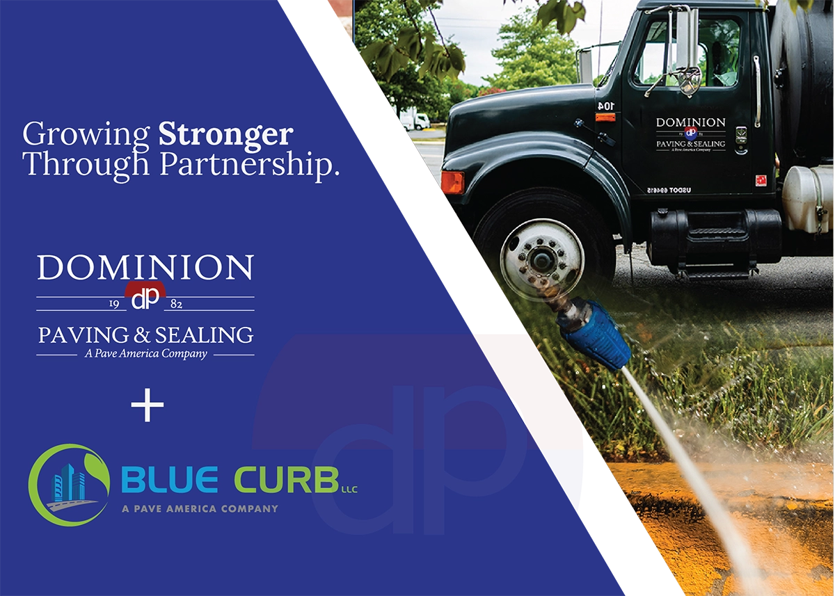 Read more about the article  Blue Curb Joins Dominion Paving – Strengthened Capabilities, Seamless Service 