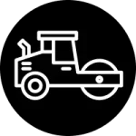 asphalt paving icon
